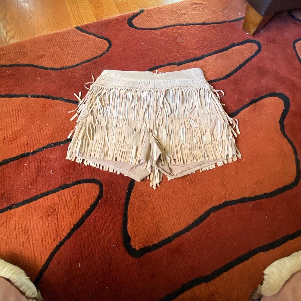 Bebe suede short